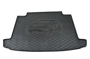 153B-428117 - Tappeto gomma baule - Renault Clio 4 Grandtour dal 2013, posizione baule superiore e inferiore