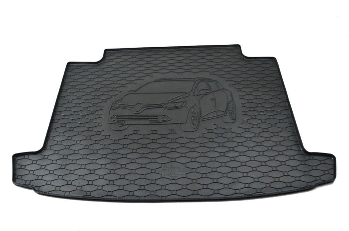153B-428117 - Tappeto gomma baule - Renault Clio 4 Grandtour dal 2013, posizione baule superiore e inferiore
