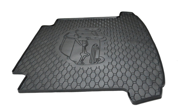 153B-428117 - Tappeto gomma baule - Renault Clio 4 Grandtour dal 2013, posizione baule superiore e inferiore