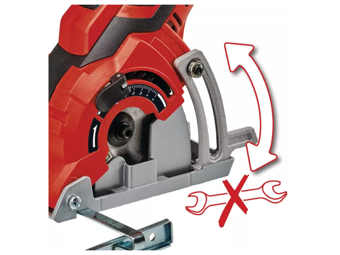 Mini sega circolare manuale Einhell TC-CS 89 600 W con lama diametro 89 mm