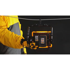 Faretto led da lavoro 20 V a batteria Nudo da 900 a 1800 lumen Ingco CWLI2025