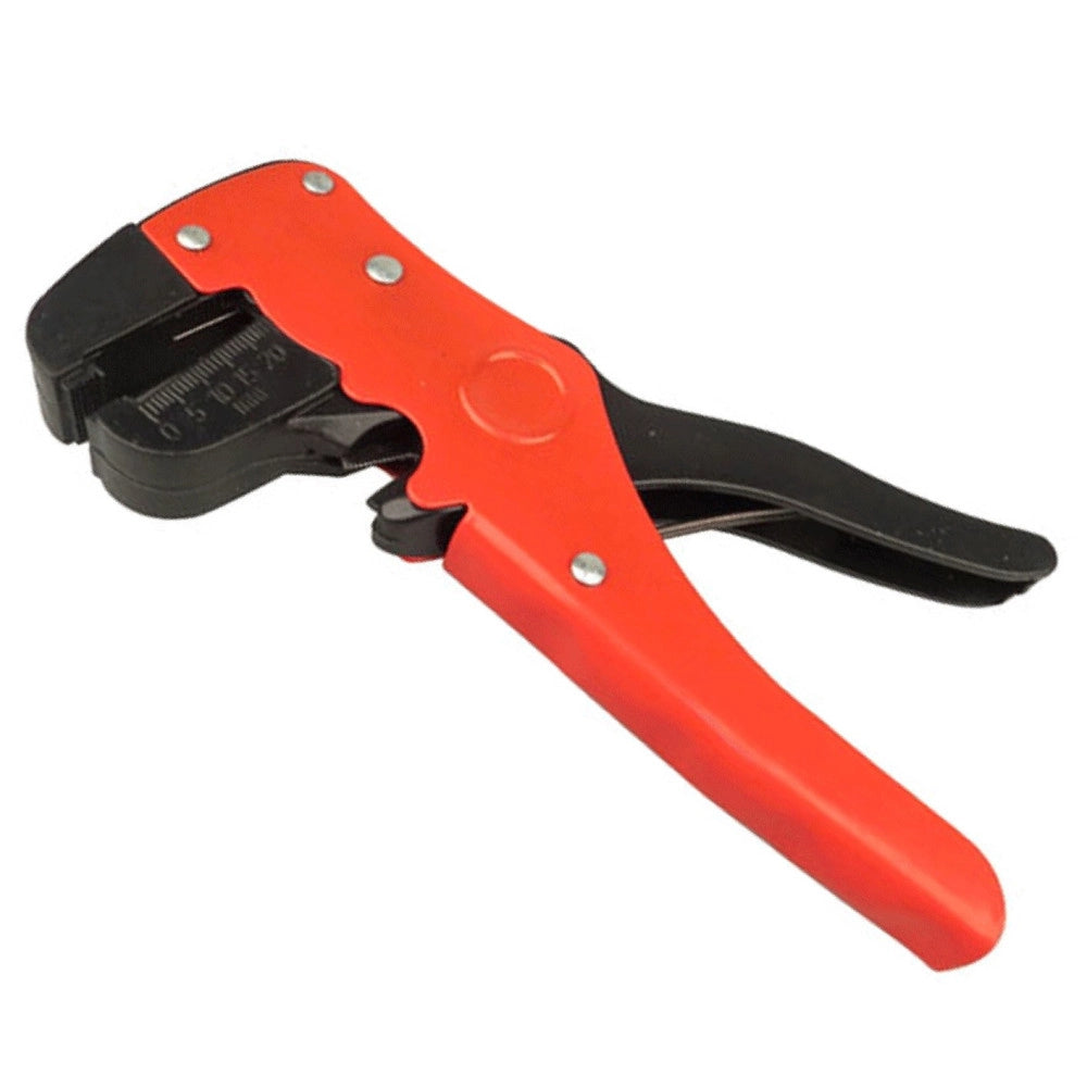 Trade Shop - Pinza Spellafili Automatico Taglia Cavo Elettrico Spellacavi Tagliacavo Fili 7" -