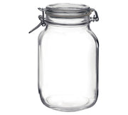 Bormioli Rocco Vaso Vetro Fido con Tappo Ermetico 3 lt