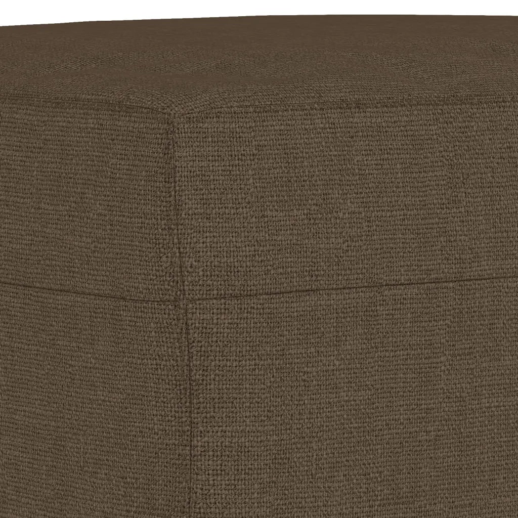 Panca Marrone 70x35x41 cm in Tessuto CFW2102707