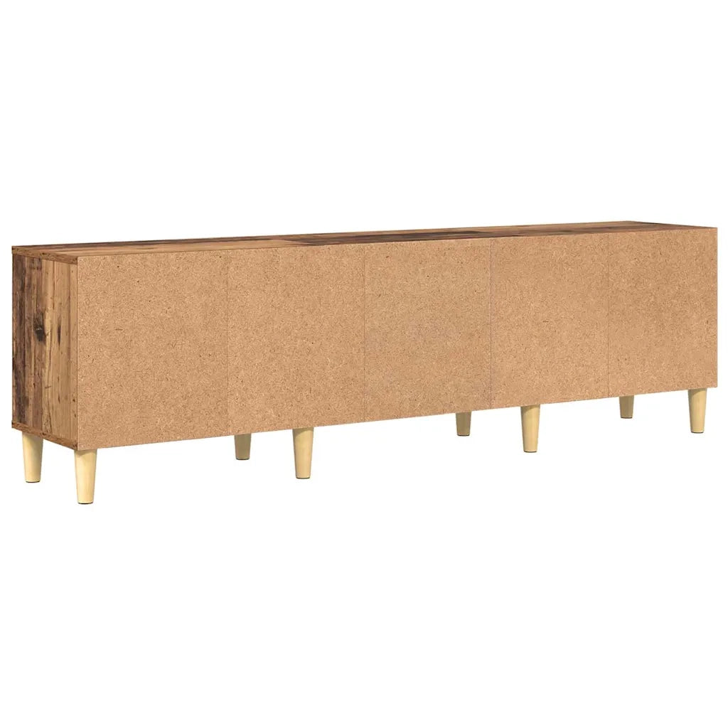 vidaXL Mobile TV Legno vecchio 150 x 30 x 45 cm Legno multistrato