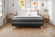 Pacchetto letto completo - Materasso 140x200cm + Box spring con doghe (in kit) + 2 cuscini + Piumino - Vital Care