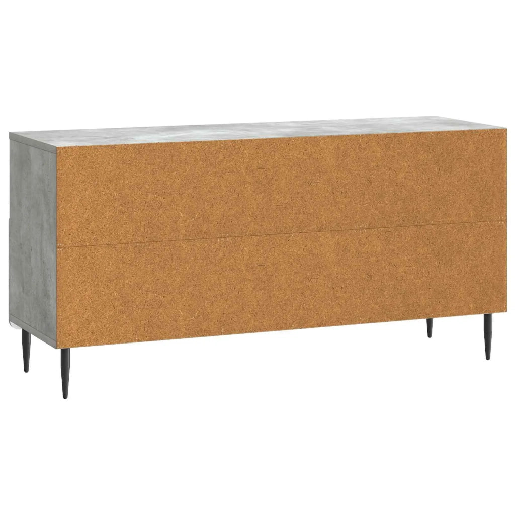 Mobile TV con cassetto Grigio Cemento 102 x 34,5 x 50 cm