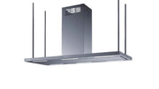 CAPPA ELEA CENTRALE cm146x60 camino centrale - Inox - 800 m3/h