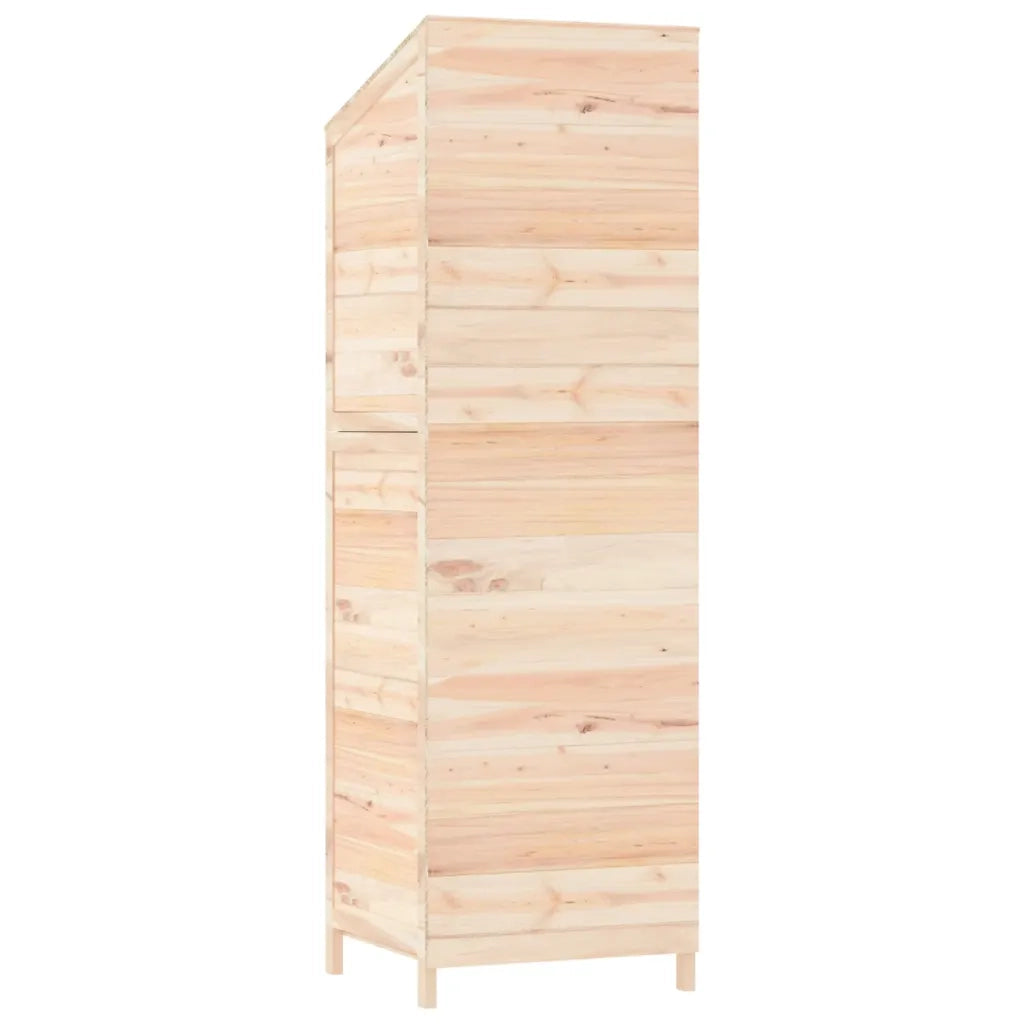 Capanno da Giardino 55x52x174,5 cm in Legno Massello di Abete CFW5799169