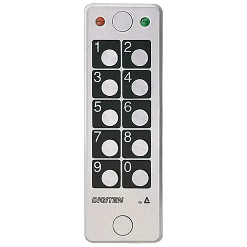 TASTIERA ANTIVANDALO IN ALLUMINIO ANODIZZATO ARMAS DIGITEN AUTOMAZIONE ORIGINALE