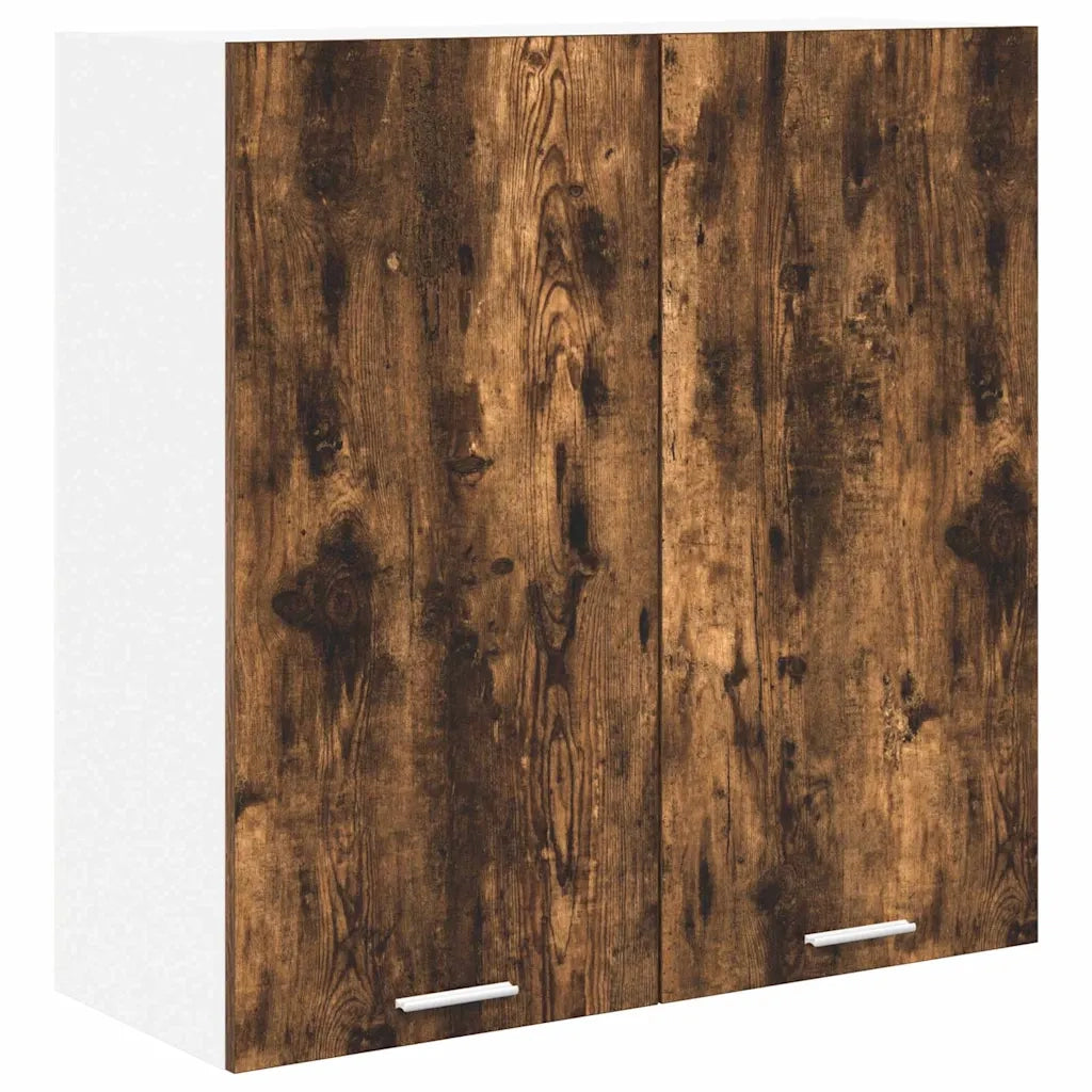 Armadio pensile con porta Riga Rovere fumé 80 x 31 x 80 cm