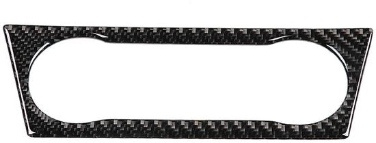 Pannello di controllo in carbonio - AC Trim - Sticker di cornice per climatizzatore - Striscia di copertura - Finitura lussuosa - Per A/B/GLA/CLA - Decorazione interiore