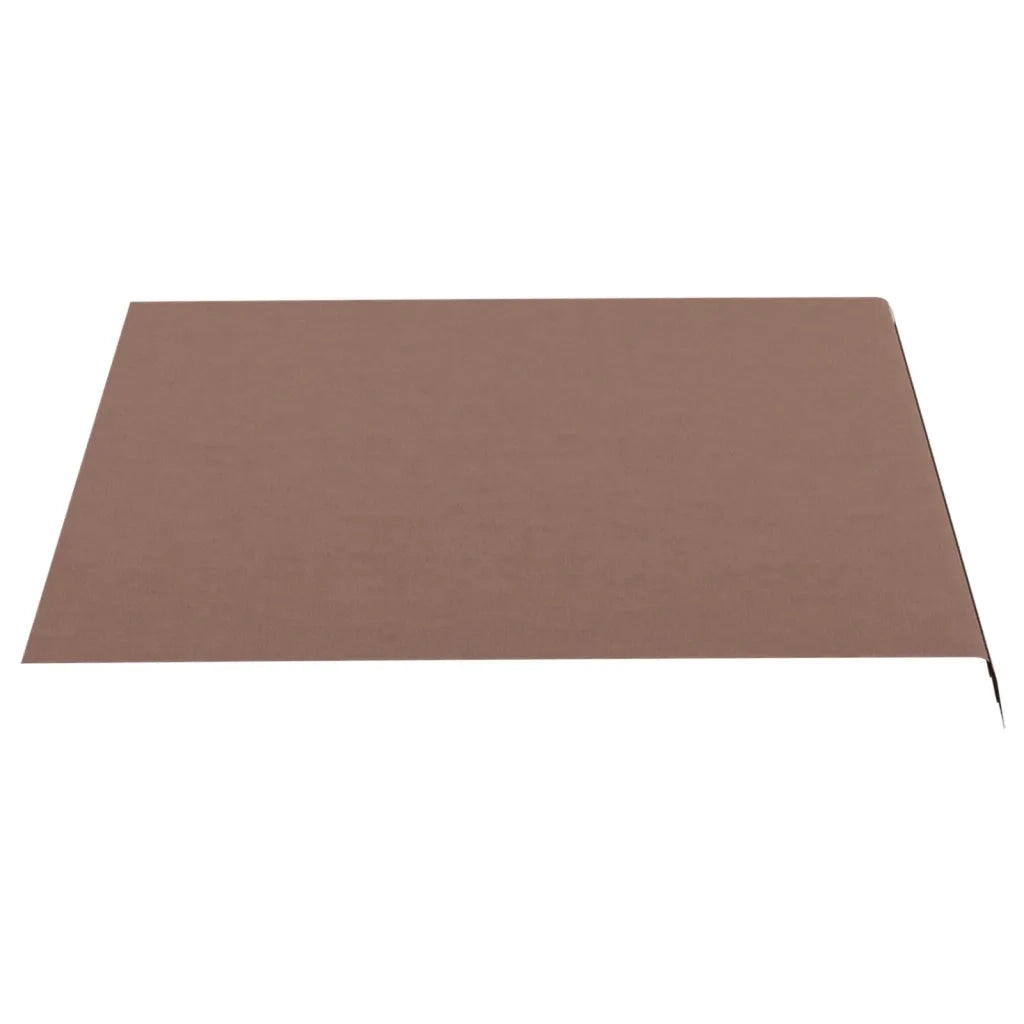 Tessuto di Ricambio per Tenda da Sole Marrone 300x250 cm Poliestere 311975