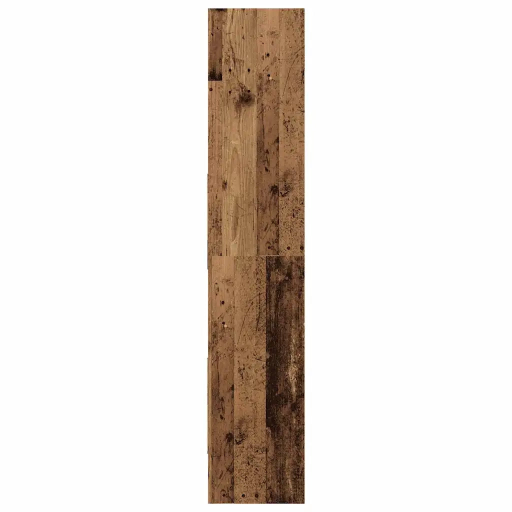 vidaXL Armadio per Libri Legno vecchio 60 x 35 x 180 cm