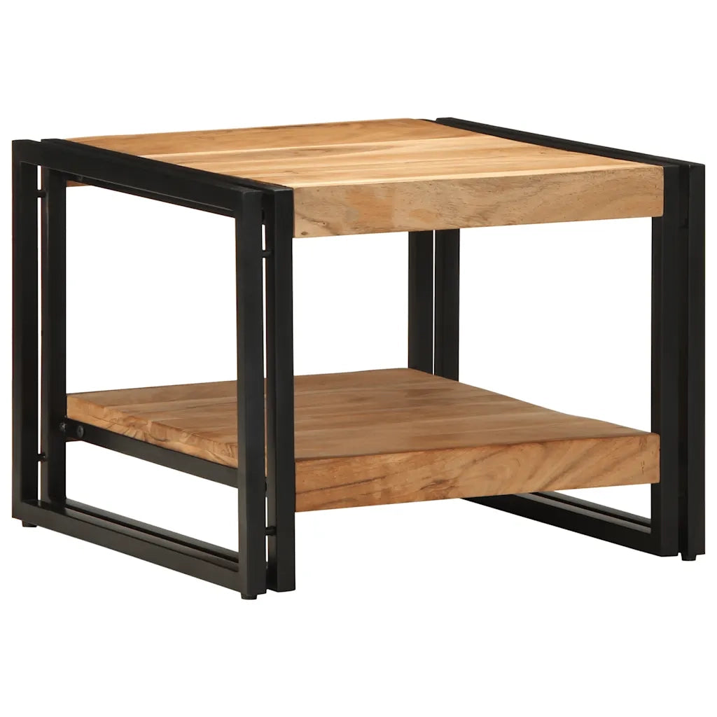 vidaXL Tavolino da Salotto 50x50x38 cm Legno Massello di Acacia