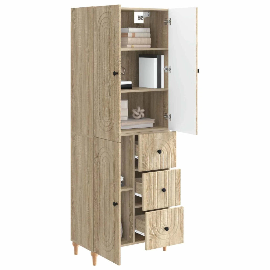 Set di armadi 2 pcs 66 x 34,5 x 90 cm Legno ingegnerizzato 3416477