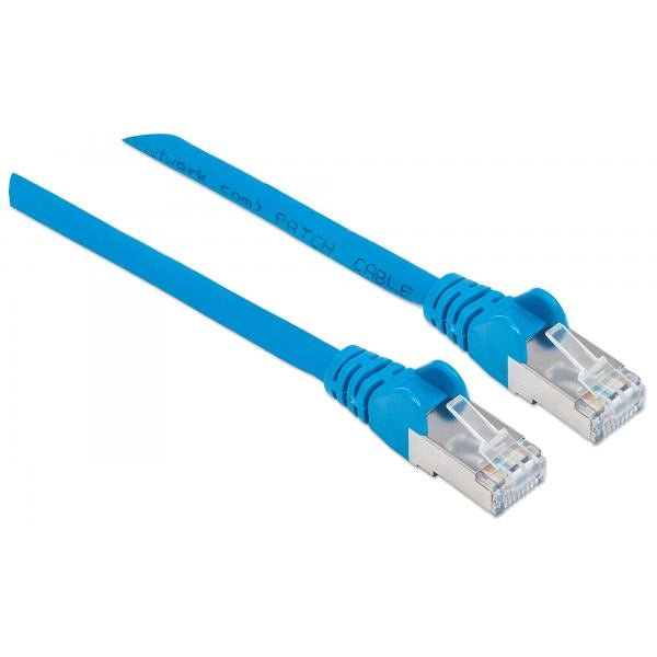 Cavo di rete Patch in rame Cat. 6A Blu SFTP 30 m