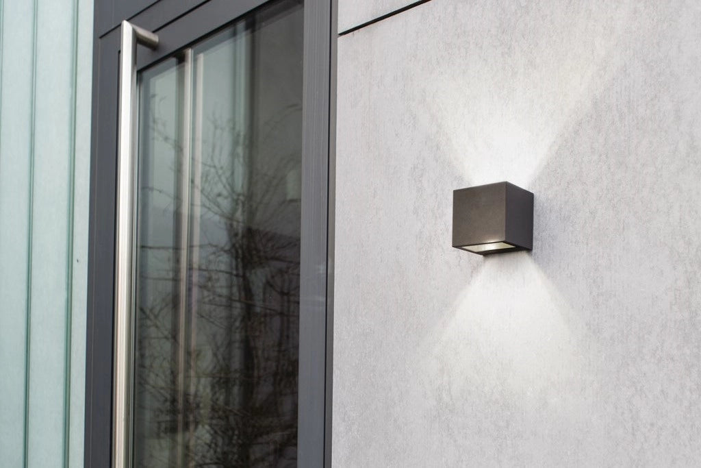 Applique esterna antracite LED 9W 4000K IP54 Lutec