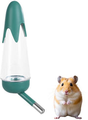Acqua per animali 125 ml - Senza residui - Senza gocce - Per piccoli animali - In acciaio inossidabile - Coperchio rimovibile - Fiaschetto per animali