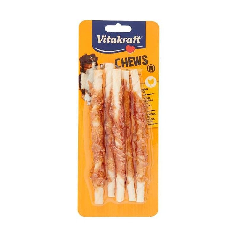 Deli chews bastoncini con pollo, m 5 pz