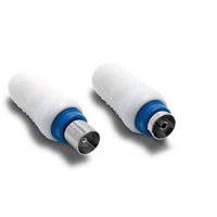 Spine tv schermate 1 maschio/ 1 femmina 9,52mm  2 pezzi metronic