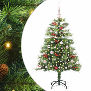 Albero di Natale | Decorazioni natalizie artificiale Verde 150 cm PVC e Metallo