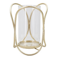 Portacandele Glox Dorato Ã˜16x21,5 cm - GLOX GOLD