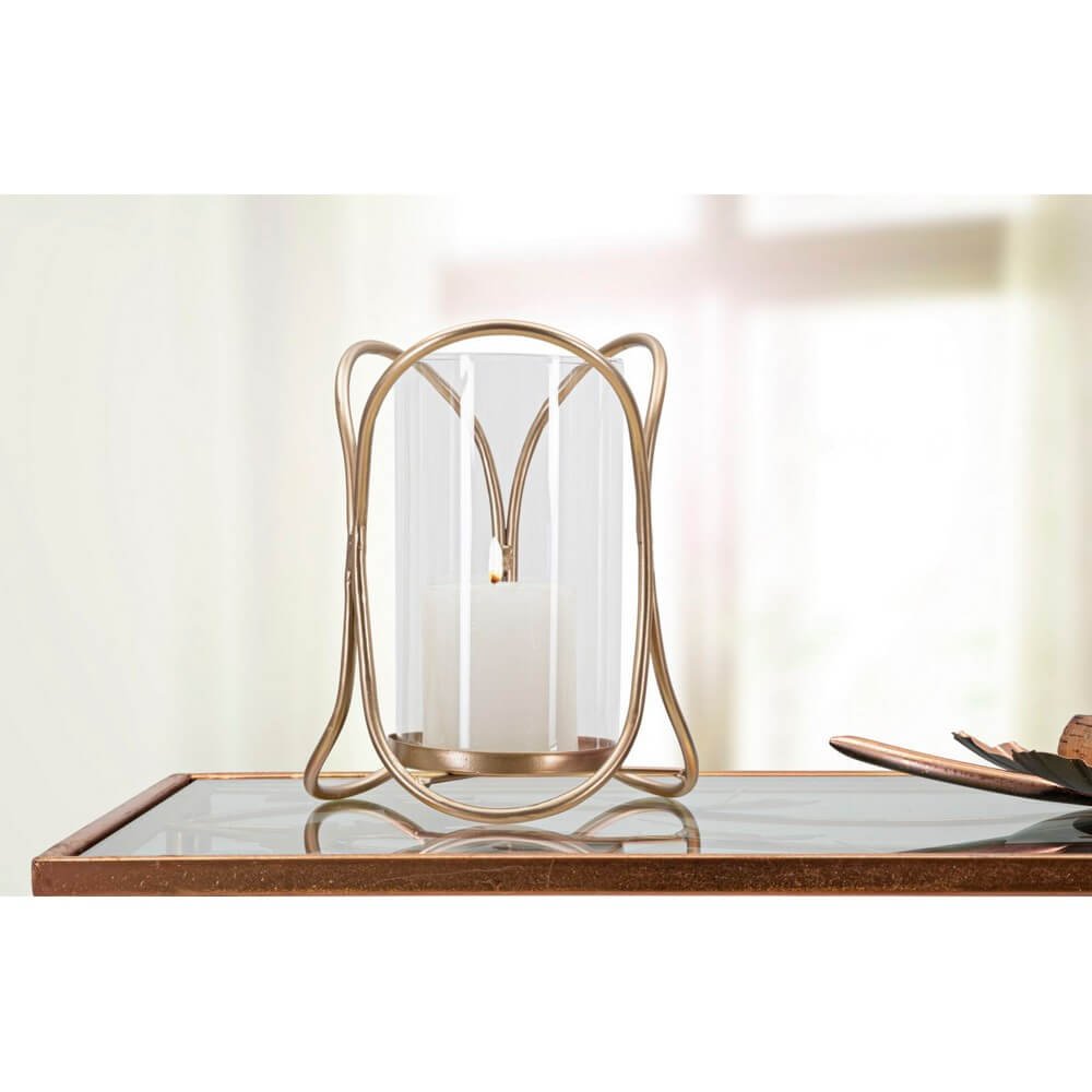 Portacandele Glox Scuro Ã˜16x21,5 cm - GLOX DARK