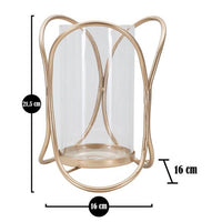 Portacandele Glox Scuro Ã˜16x21,5 cm - GLOX DARK