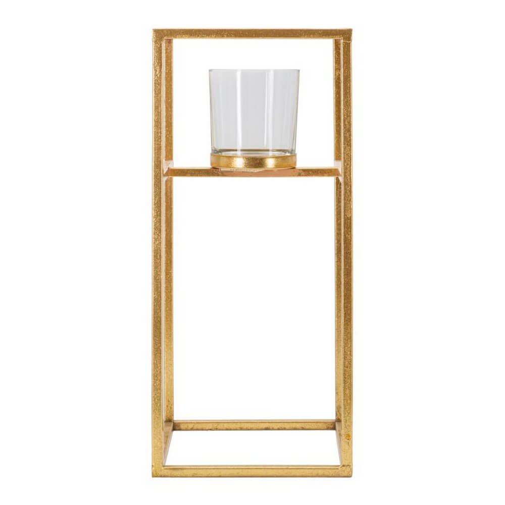 Portacandele Elegante Alto 15x15x35 cm - ELEGANT