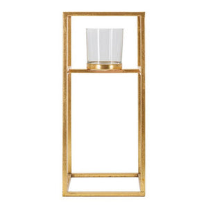 Portacandele Elegante Alto 15x15x35 cm - ELEGANT