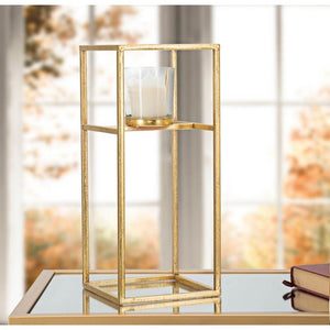 Portacandele Elegante Alto 15x15x35 cm - ELEGANT