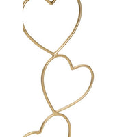 Portacandele Cuori 14,5x10x32,5 cm - HEARTS