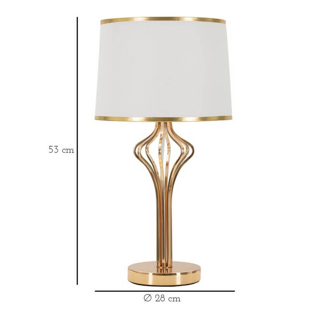 Lampada da Tavolo Sottile Ø28x53 cm - SLIMMY