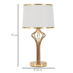 Lampada da Tavolo Sottile Ø28x53 cm - SLIMMY