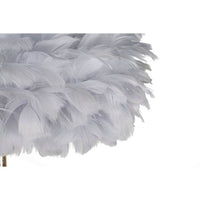 Lampada da Terra Slim Piume Grigia Ø43x170 cm - FEATHERS SLIM
