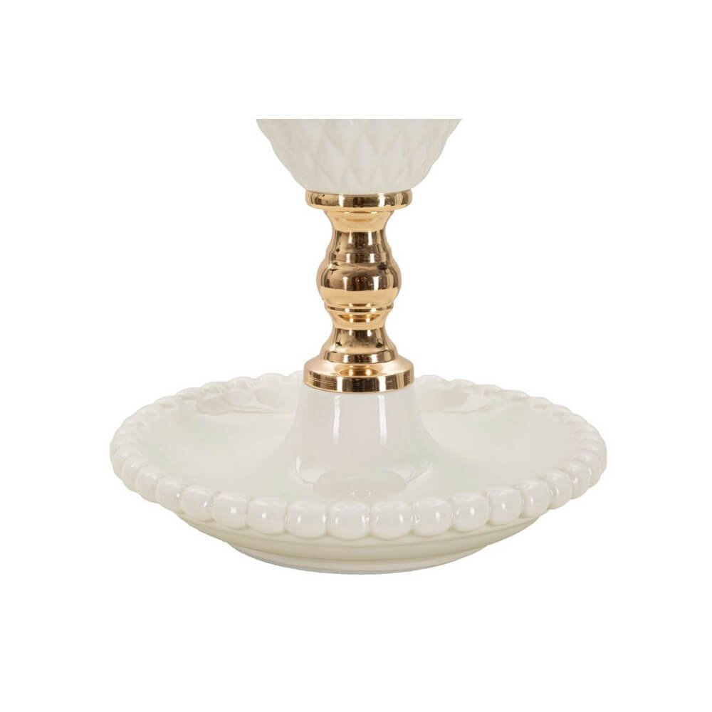 Lampada da Comodino Torre Ã˜25x44 cm - TORRENNUNZIATA