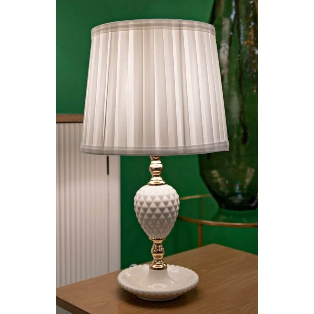 Lampada da Comodino Torre Ã˜25x44 cm - TORRENNUNZIATA