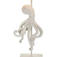 Lampada da Tavolo Polpo Bianca Ø30,5x64,5 cm - OCTOPUS