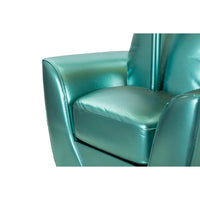 Lampada da Comodino Midcentury Turchese Ã˜26x43 cm - MIDCENTURY