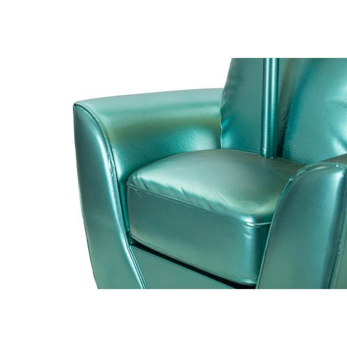 Lampada da Comodino Midcentury Turchese Ã˜26x43 cm - MIDCENTURY