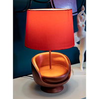 Lampada da Comodino Midcentury Rossa Ø26x43 cm - MIDCENTURY