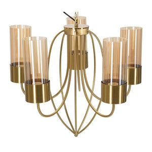 Lampadario Stile Versailles 5 Luci Ø80X103 cm - VERSAILLES 5 LUCI