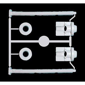 Allibert s9631900 - set di fissaggio standard per sedile copri w