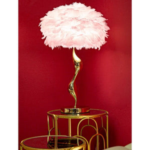 Lampada da Tavolo Sottile Rosa Ø40X63 cm - SLIM