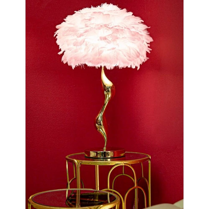 Lampada da Tavolo Sottile Rosa Ø40X63 cm - SLIM