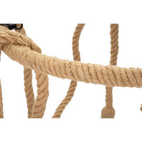 Lampadario Cerchio in Corda cm Ø 64X90 - ROPEIRCLE