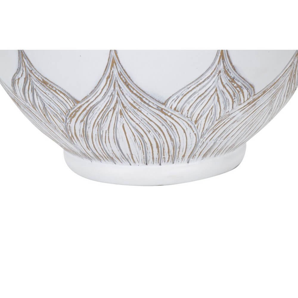 Lampada da Tavolo Resina Rotonda cm Ø 38X59 - ROTTENE