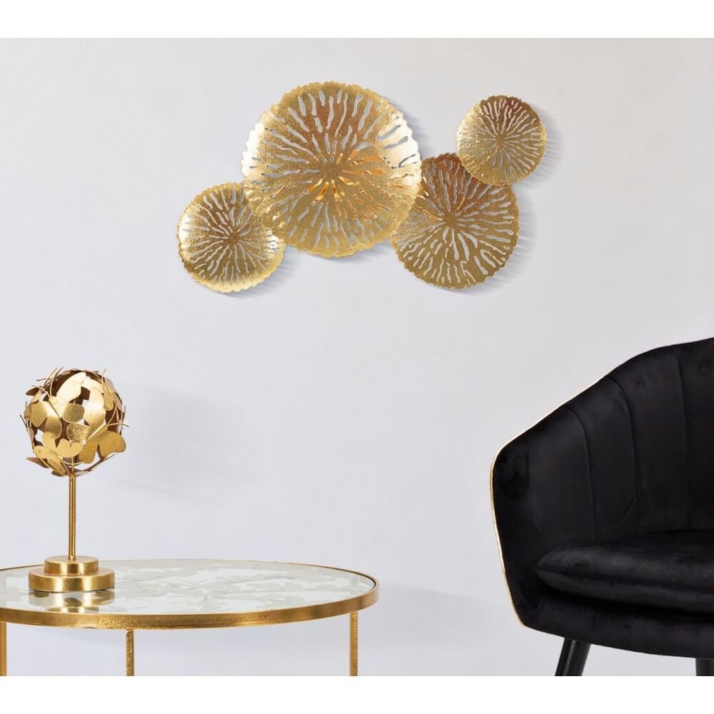 Lampada da Terra Foglie cm Ã˜ 38X167 - DISHI PLUS