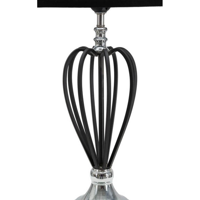 Lampada da Tavolo Argento Piccola cm Ã˜ 28X44,5 - DARKY SILVER